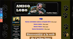 Desktop Screenshot of carlossanzamigolobo.com
